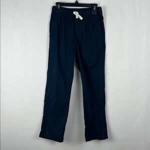 Cat &‎ Jack Navy Straight Fit Woven Pull On Pants